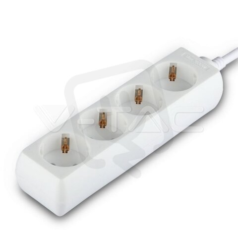 4 Ways Socket (3G 1.5MM2 X 3M) Polybag W
