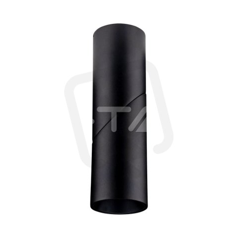 GU10 Surface Mounted Fitting Black 197mm