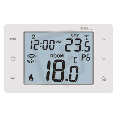 Pokojový programovatelný drátový WiFi GoSmart termostat P56201 EMOS P56201