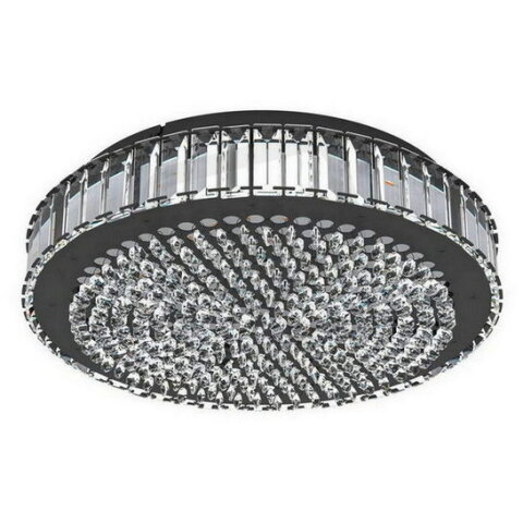 Stropní svítidlo BALPARDA LED 410 černá/křišťál 23,5W IP20 EGLO 390248