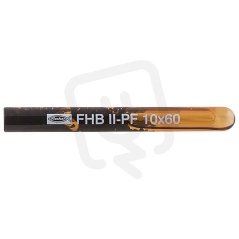 Chemická patrona dvouminutová (rychle tvrdnoucí) FHB II-PF 10x60 FISCHER 500547