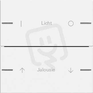 KKolébka 2x pro tlačítkový sensor 4 System 55 čistě bílá matná GIRA 576227