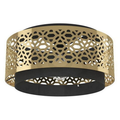 Stropní svítidlo SANDBACH 1xE27 černá/mosaz 1X40W IP20 EGLO 43979