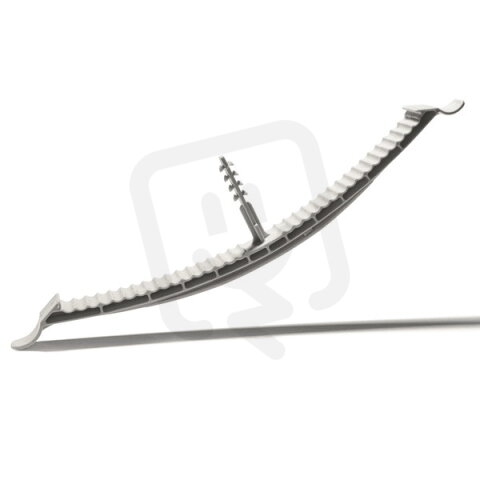 Rameno pro kabelové trasy - oboustranné 30450 SCHNABL KB 26 H0 PP HELLGRAU