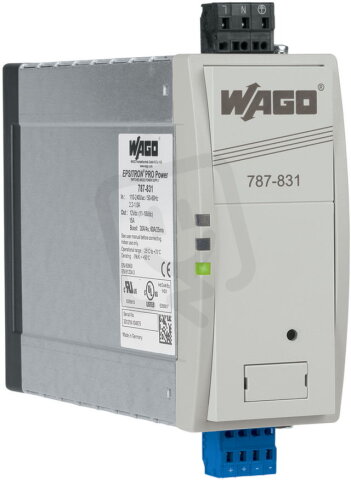Spínaný napájecí zdroj pro 1fáz. 12V DC 15 A Kontakt DC OK WAGO 787-831