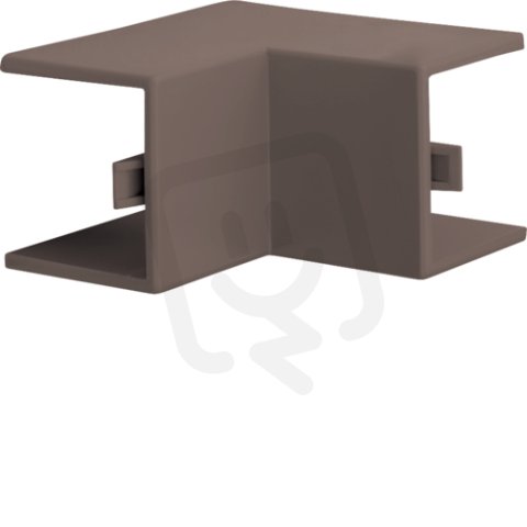 Vnitřní roh kanálu LF 25x25 mm, hnědá TEHALIT LF2502548014