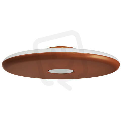 Přisazené LED svítidlo s plastovým stínidlem OSMONT ZETA 2 PF 38W IP40 3K hnědá