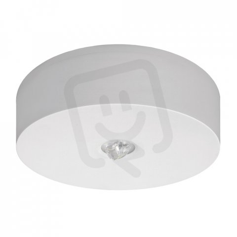 AXN přisazené optika ROUTE 6W LED PREMIUM IP65 1h stále svítící AT bílé bat. PO4