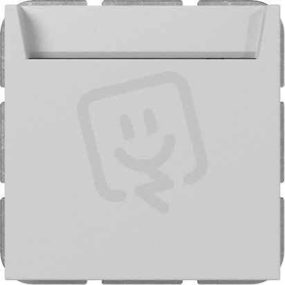 Spínač hotelové karty kont.+N-sv. System 55 šedá m GIRA 3140015