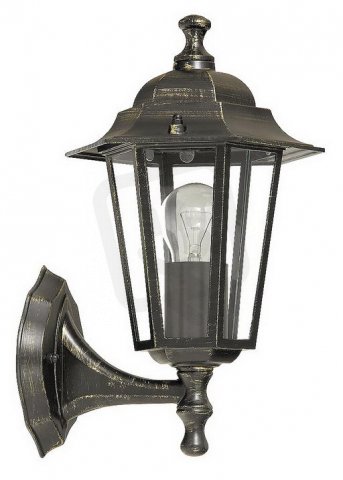 Velence E27 1x 60W IP43 antická zlatá RABALUX 8234