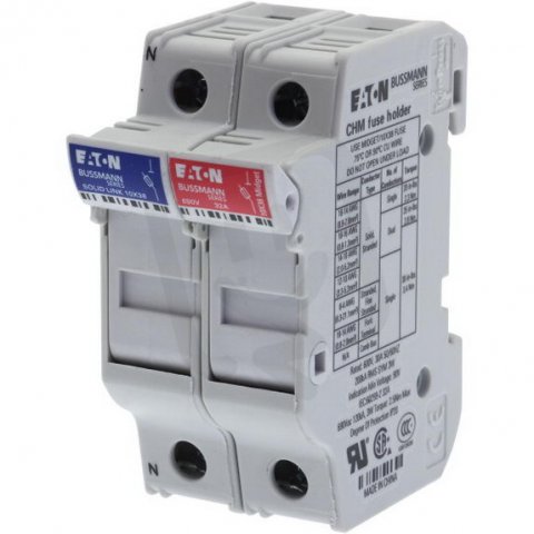 Pojistkový odpojovač Eaton CHM1DNU 1+N-pól, 690V AC / 32A, C10 (10x38mm)