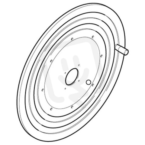 Čelo ke kabelovému bubnu ROLLER 450 1x 16A/32A/400V SCAME SC92087