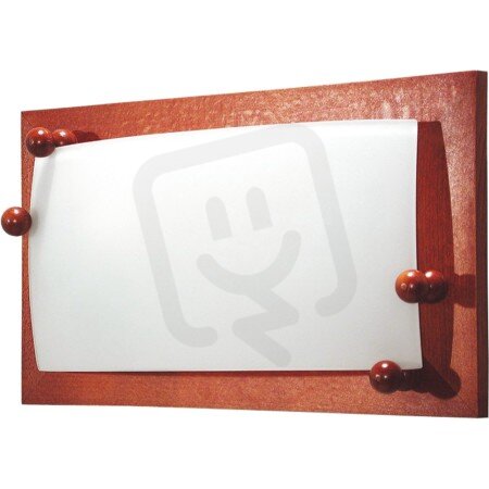 Nástěnné svítidlo Madeira 200 dřevo střední 60W IP20 E27 COMPOLUX 912971/84
