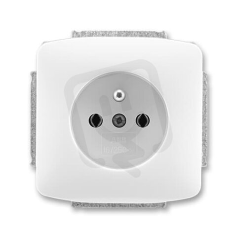 ABB Tango Zásuvka kompletní CZ1 16A 250 Vstř. bílá BLISTR 5518A-W2349 B