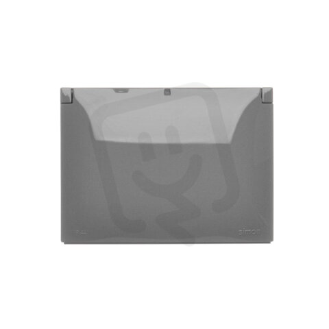 Zásuvka silová kompaktní 2 násobná typ E