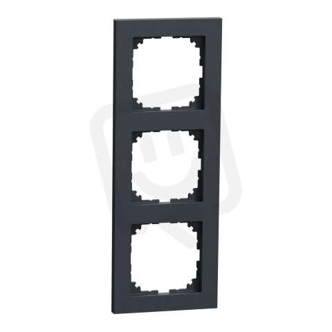 Rámeček, Merten M-Pure, trojnásobný, Antracit SCHNEIDER MEG4030-3614