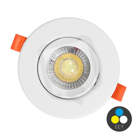 SMD kruh 11cm výklop.12W,IP20,960lm,3CCT,bílá ECOLITE LED-ZHS04/12W/CCT/BI