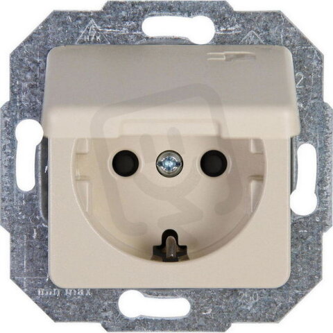 117101063 Earthed socket outlet with hin