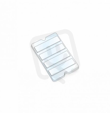 Náhradní plexi(přední a zadní díl) 4 tlačítka,modul design GENOVA bez komunikace
