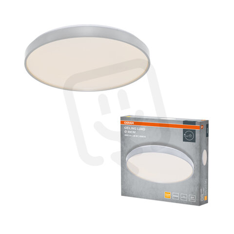 CEILING LUXO SILVER ? 49 cm 36W 3000K IP20 SILVER OSRAM 4099854652400