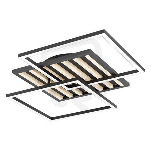 DL LED SCHWARZ/HOLZ L530 CEMBRANO