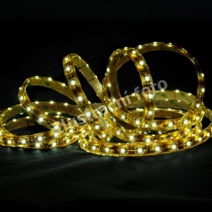 LED pásek SMD3528 WW, 60LED/m, IP68, 5m