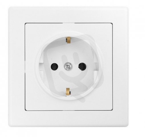 Zásuvka JUPITER ZA-17 SCHUKO GREENLUX GXKP007