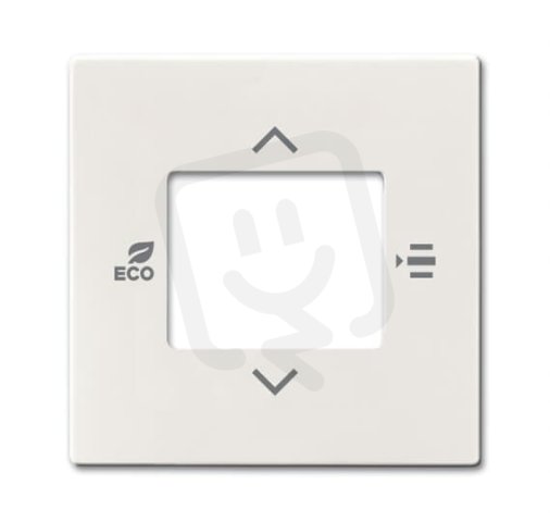 ABB KNX Kryt pro termostat prostorový slonová kost 6109/03-82-500