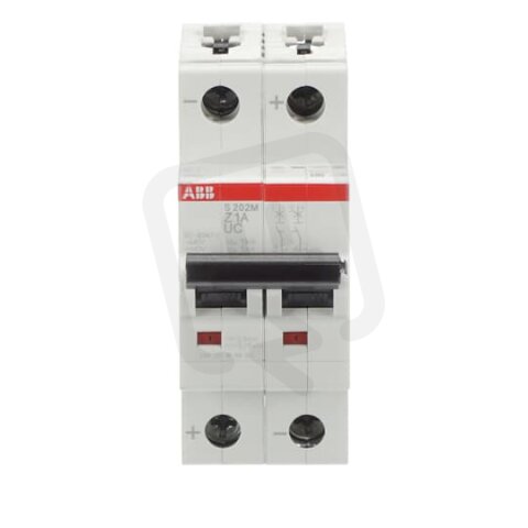 S202M-Z1UC Jistič 2P 1A char. Z ABB 2CDS272061R0218