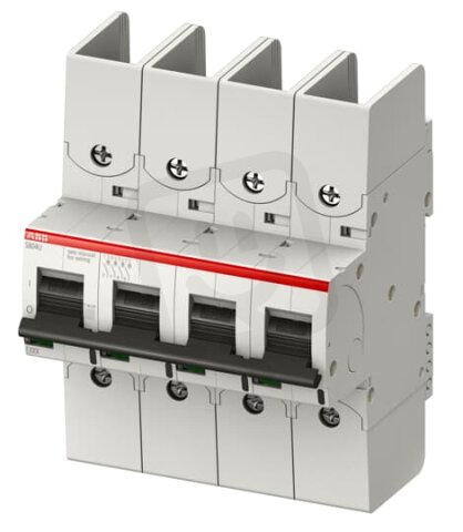 ABB S804U-UCB30 jistič 4P char. Z 30A s klecovou svorkou 10kA (600V DC)