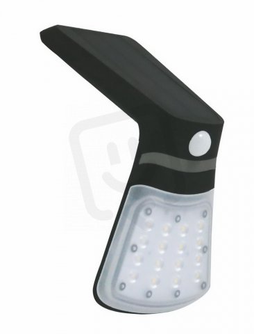 Solární LED svítidlo FOX SOLAR PIR 16LED B NW 48/240lm GREENLUX GXSO007