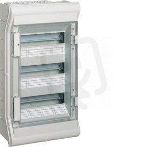Rozvodnice nástěnná vector II, IP65, 3-řadá 36 mod. /V536A/ HAGER VE312L