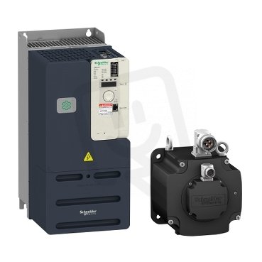 Servomotor PMSM příruba 190 mm IEC 48Nm IP65 6.1K W hladká hřídel BMH1902P26F2A