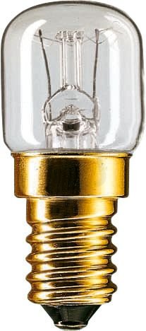Trubková žárovka PHILIPS App 15.4W E14 230-240V T22 CL OV 1CT/10F