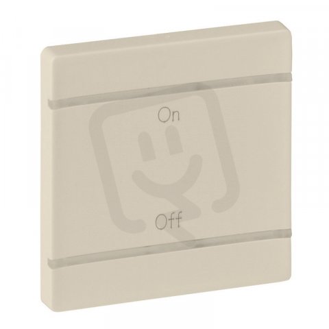 VALENA LIFE KRYT PRO MYHOME_UP ON/OFF 2MODULOVÝ BÉŽOVÝ LEGRAND 755171