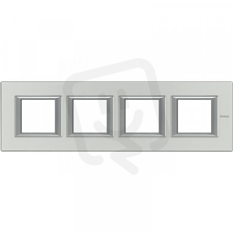 Legrand HA4802M4HXC BTAX Rámeček2+2+2+2 HOR.HLINÍK BR