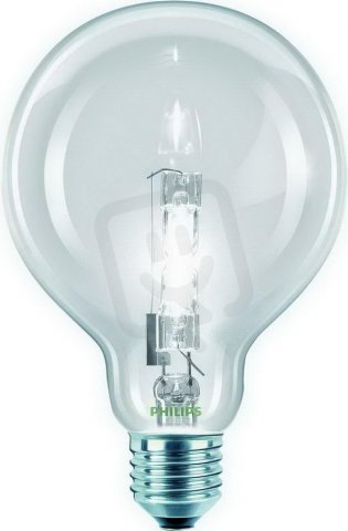 Philips Žárovka Halogen Classic 42W E27 230V G95 CL 1CT/6 SRP