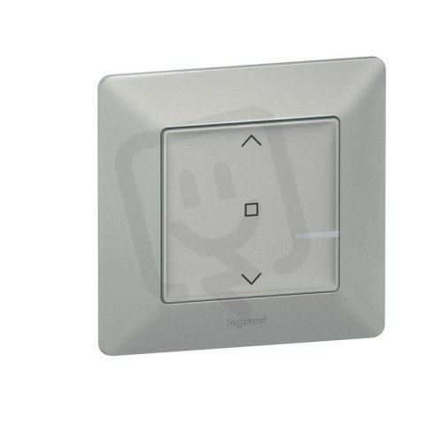Valena Life with Netatmo - žaluziový spínač, hliník LEGRAND 752390