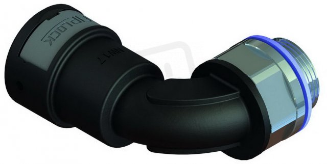 Úhlové připojovací šroubení z polyamidu AWPA-12M16SB-10 Fränkische 4890730800