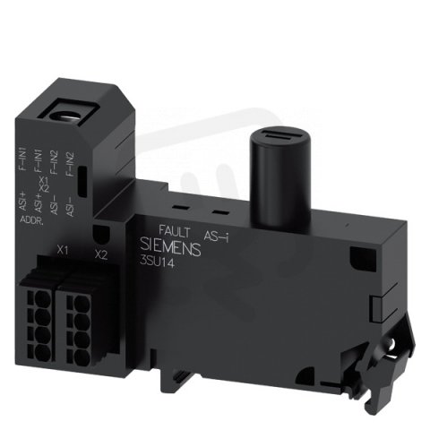 modul rozhraní AS-Interface, 2 bezpečné vstupy, 1 LED, bílá, Push-in