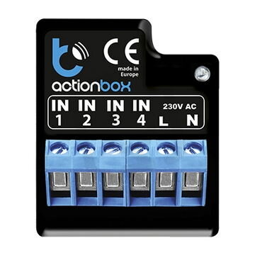 Můltifunkční akční spouštěč BleBox ACTIONBOX, 230V ALUMIA BB0017