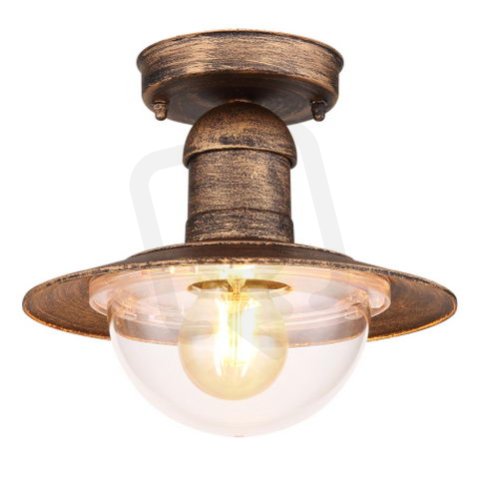 Venkovní svítidlo LINDA imitace rzi 1xE27 LED 15W 230V GLOBO 3274DR