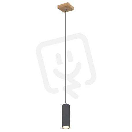 Závěsné svítidlo ROBBY grafit 1x GU10 35W 230V GLOBO 57911HG