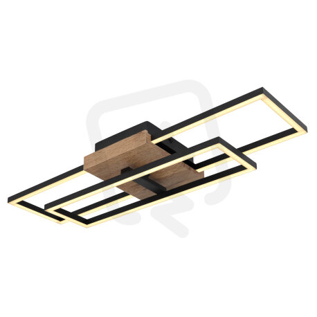 Stropní svítidlo KENDRA černá LED 18W 230V, 1300lm, 3000K GLOBO 67276-18