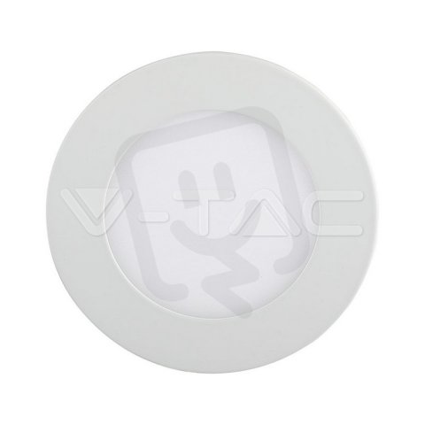 3W LED Premium Panel Downlight - Round W