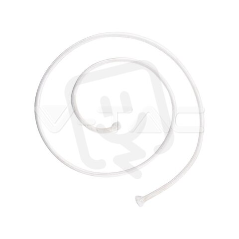 Fabric Rope 2x0.75 mm White,