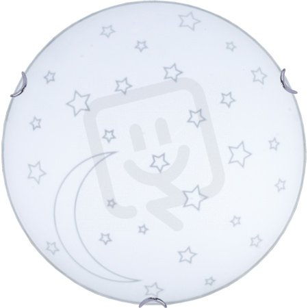 Stropní a nástěnné svítidlo Hvězdy 300 bílá 60W IP20 E27 COMPOLUX 912863/08