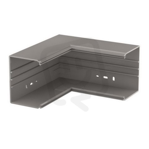 Vnitřní roh OBO WDK I100130GR pro kanál WDK 250x130x100 kamenná šeď