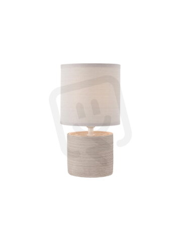 Stolní lampa CILLY VE 1X28W E14 LIGHT BROWN/BEIGE REDO 01-1372