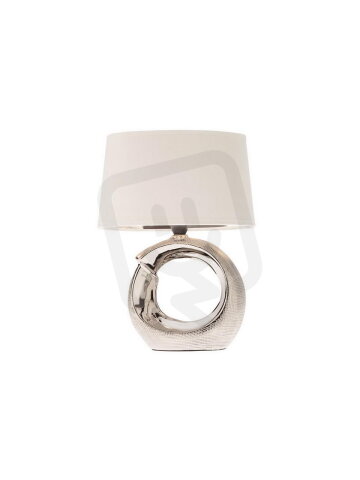 Stolní lampa LUA VE 1X28W E14 SILVER REDO 01-1835